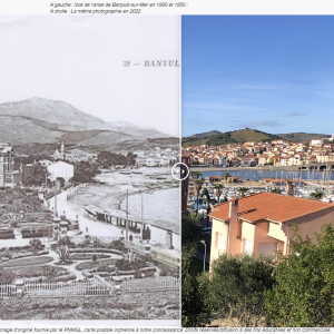 Comparaison historique du rivage et des paysages littoraux